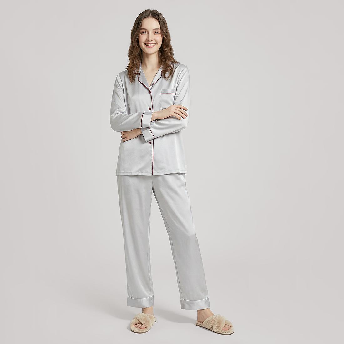 Nomee Shanmu 19mm Mulberry Silk Pajama Set