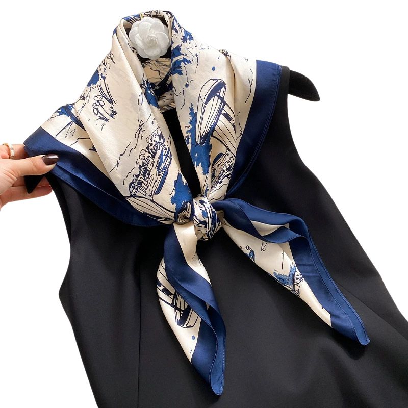 Wholesale mulberry silk square scarf