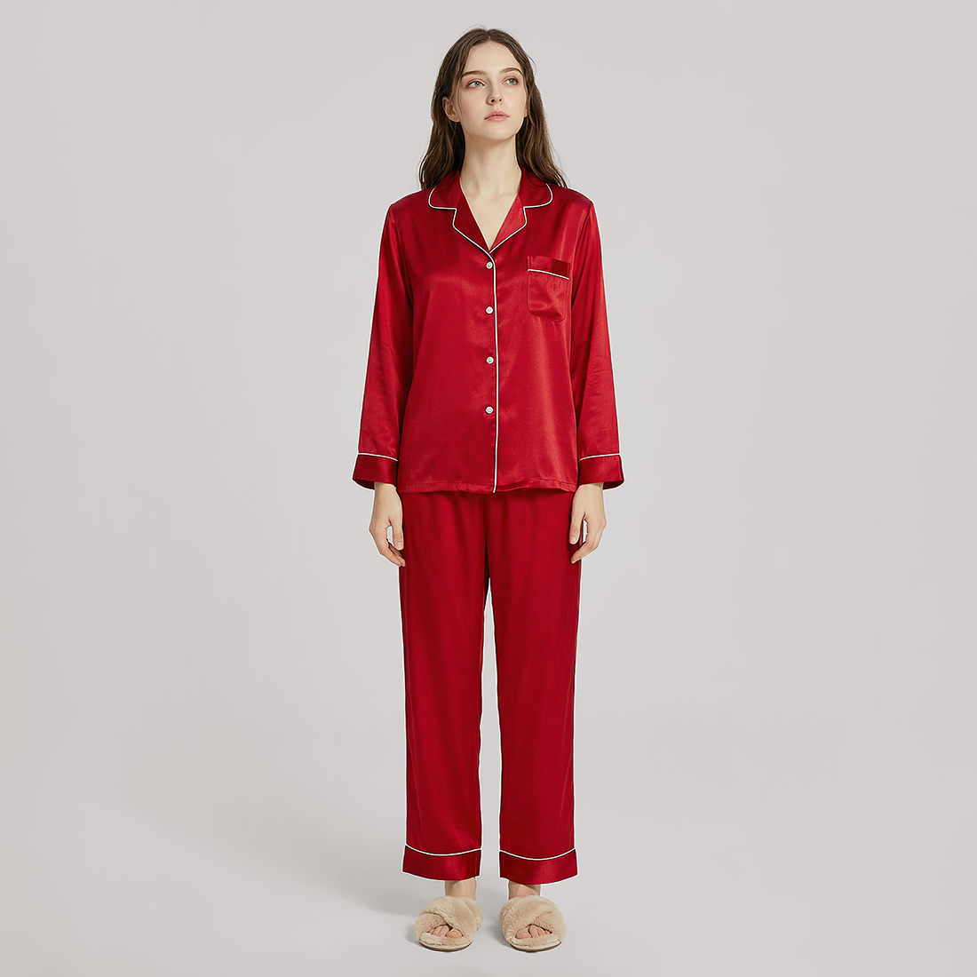 Nomee Shanmu 19mm Mulberry Silk Pajama Set