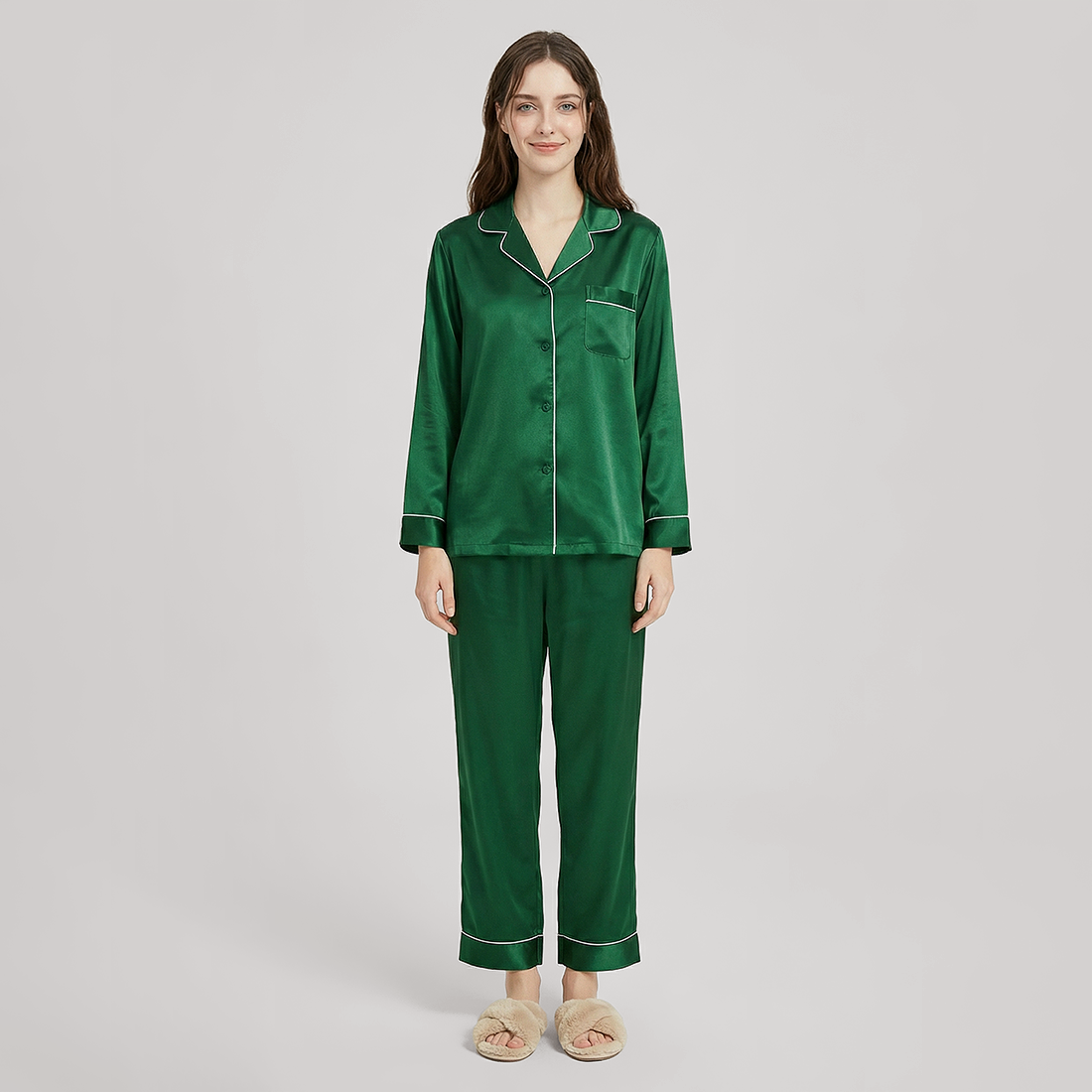 Nomee Shanmu 19mm Mulberry Silk Pajama Set
