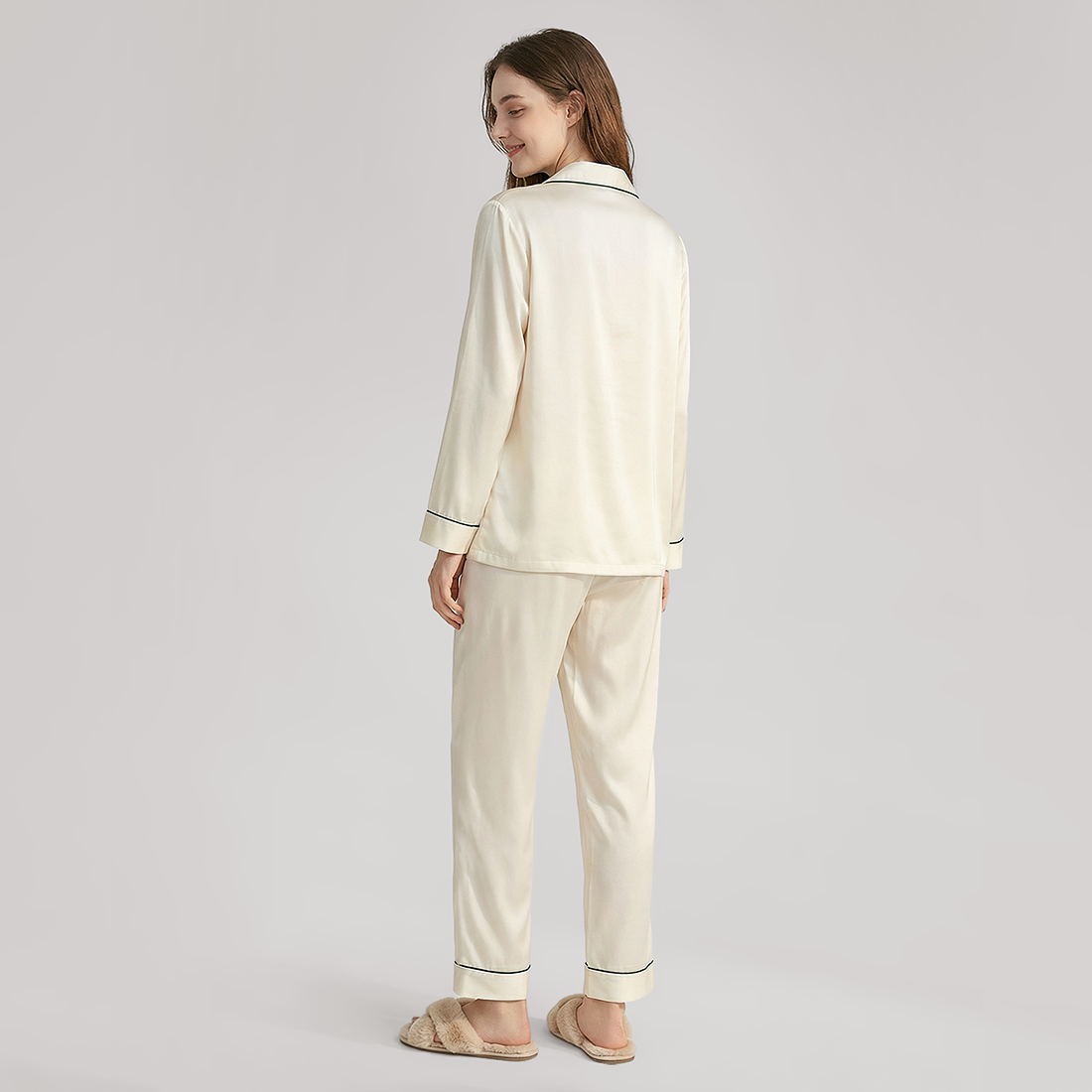 Nomee Shanmu 19mm Mulberry Silk Pajama Set