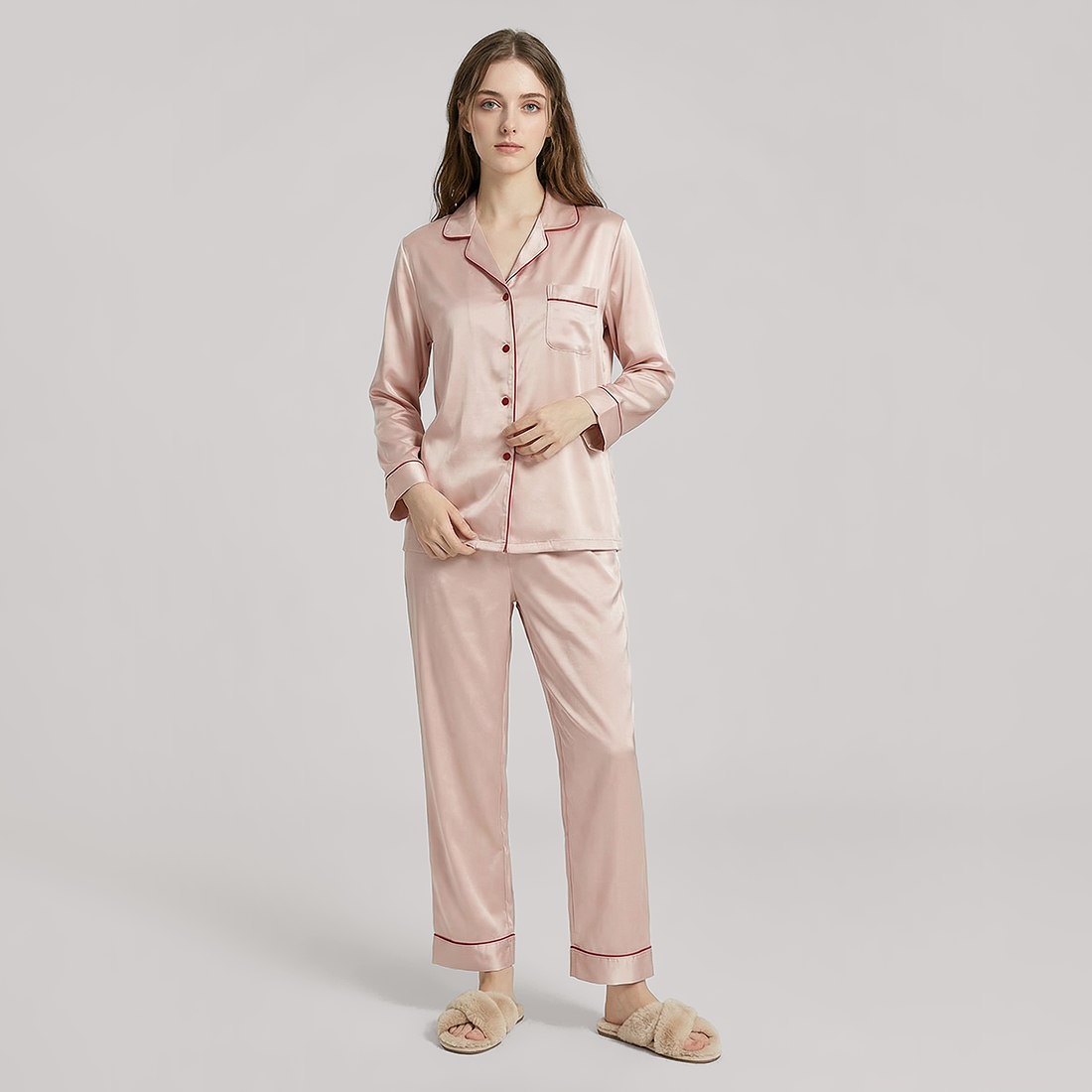 Nomee Shanmu 19mm Mulberry Silk Pajama Set