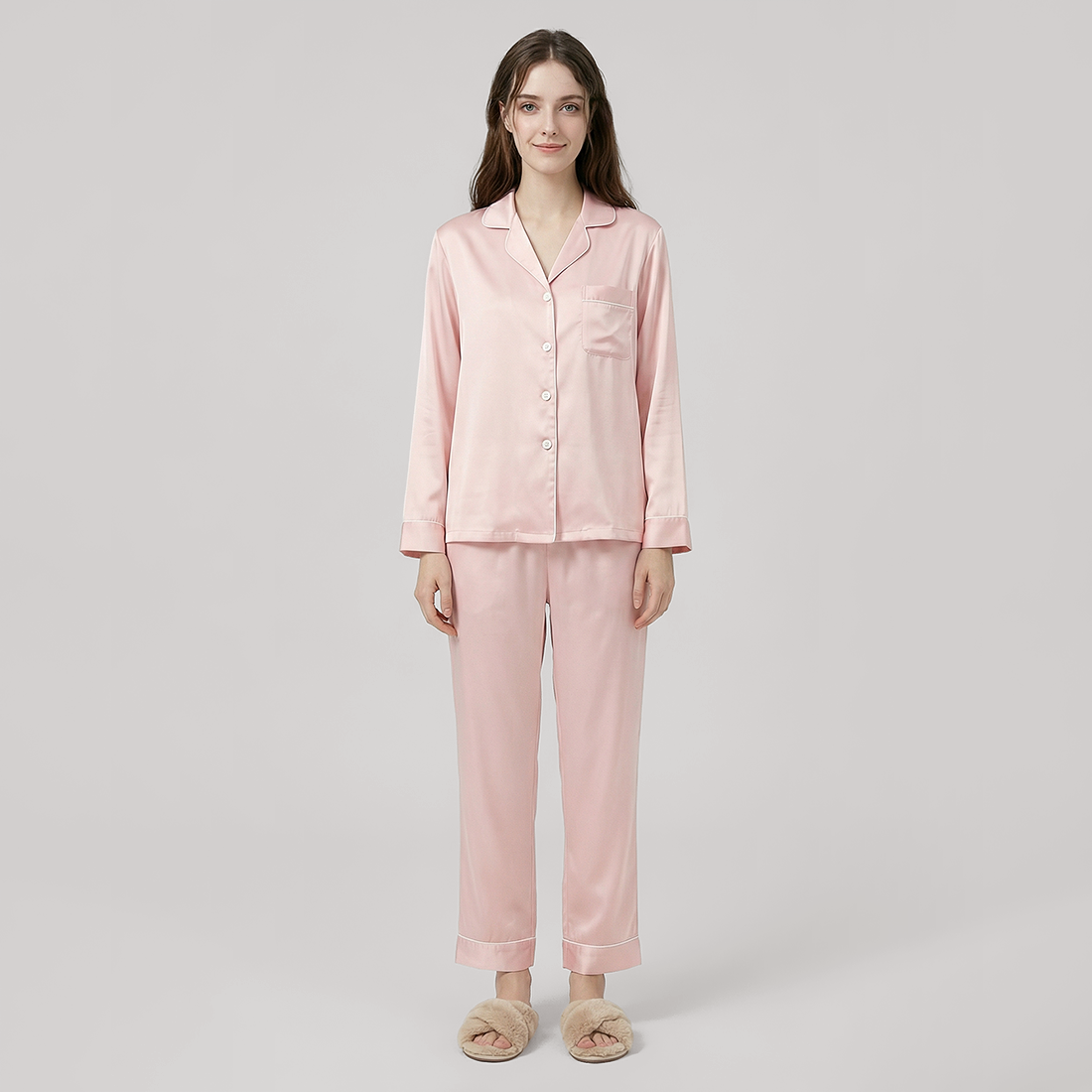 Nomee Shanmu 19mm Mulberry Silk Pajama Set