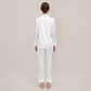 100% Mulberry Silk Piped Long Sleeve Pajama Set - Nomee