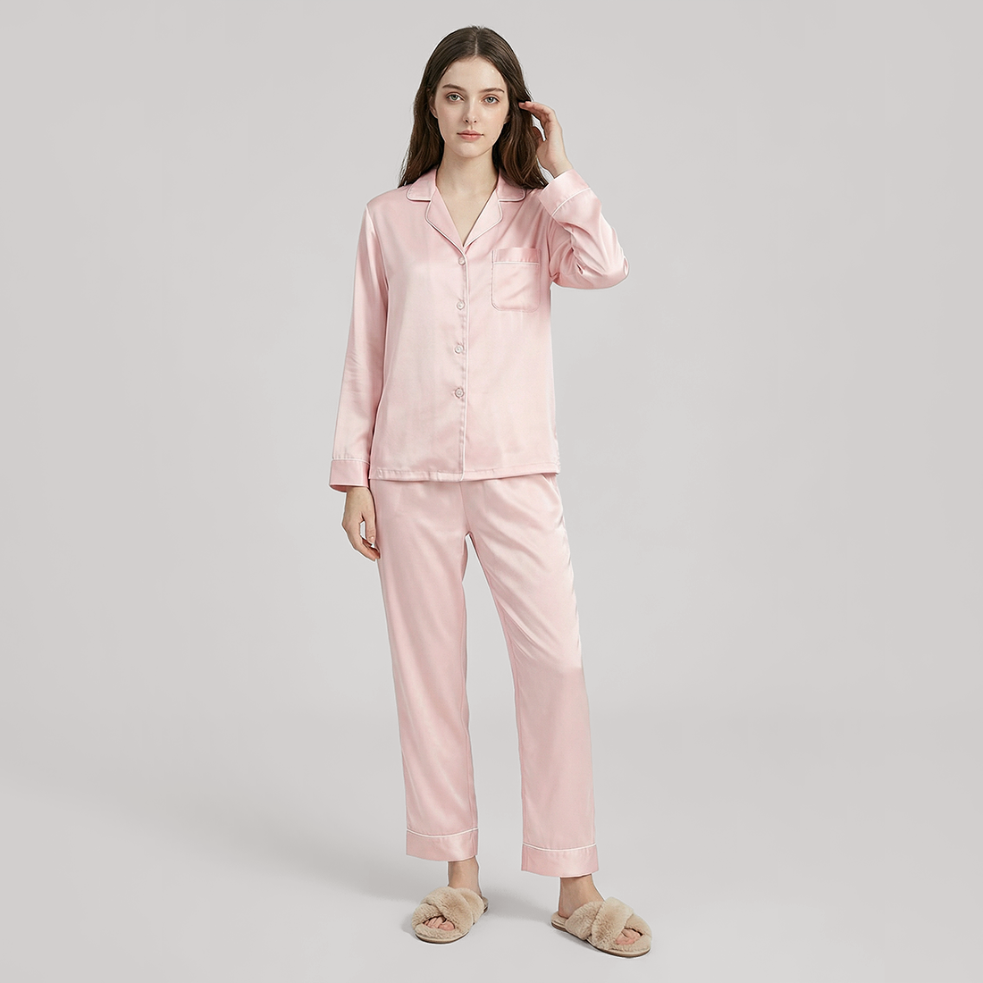Nomee Shanmu 19mm Mulberry Silk Pajama Set