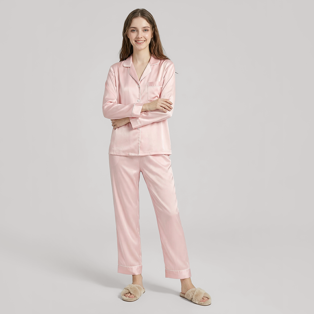 Nomee Shanmu 19mm Mulberry Silk Pajama Set
