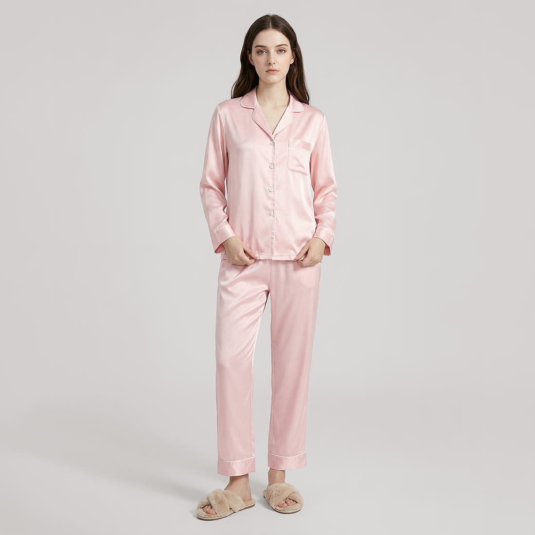 Nomee Shanmu 19mm Mulberry Silk Pajama Set
