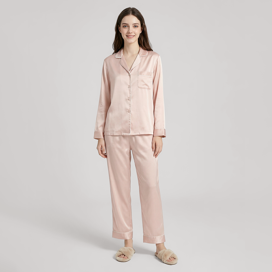 Nomee Shanmu 19mm Mulberry Silk Pajama Set