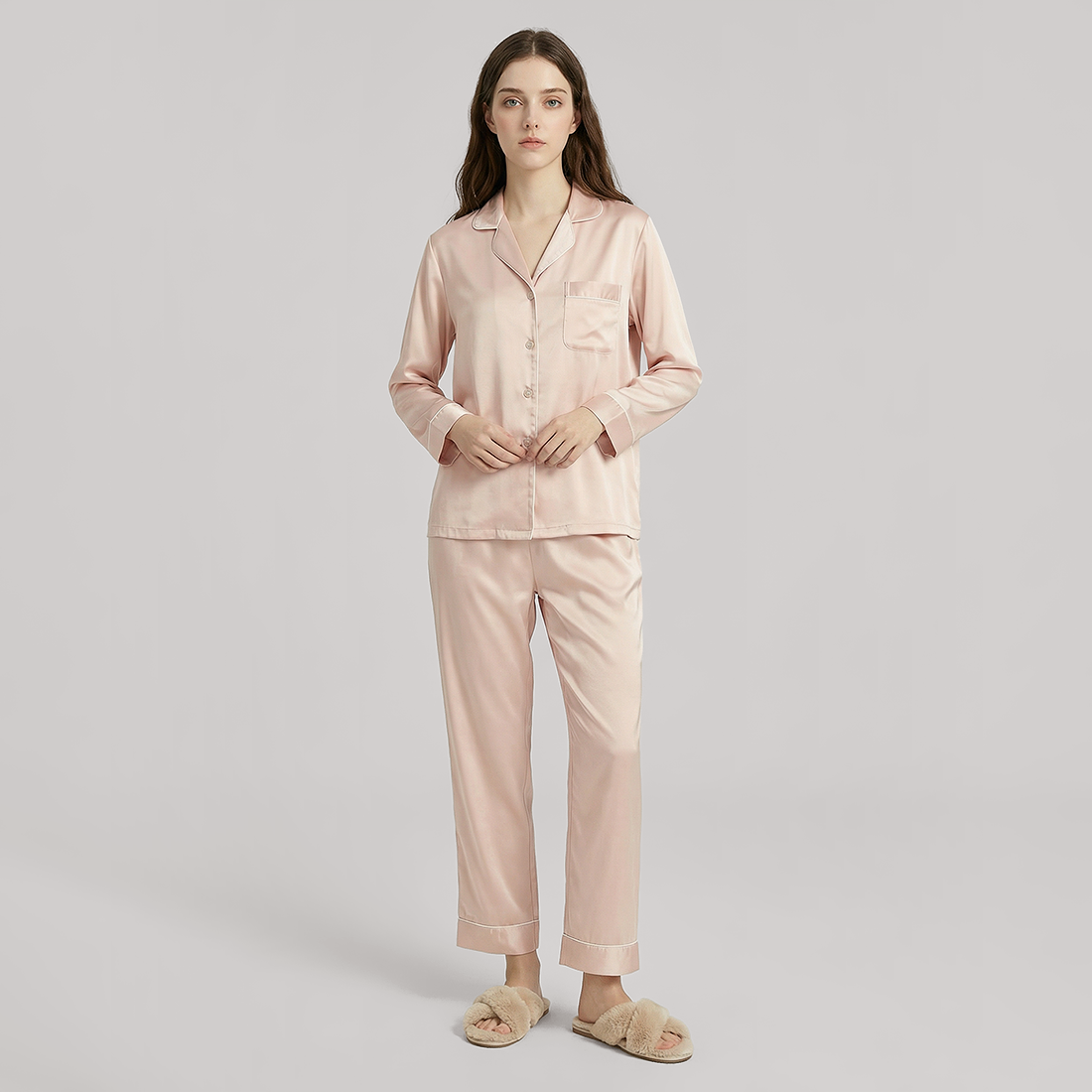 Nomee Shanmu 19mm Mulberry Silk Pajama Set