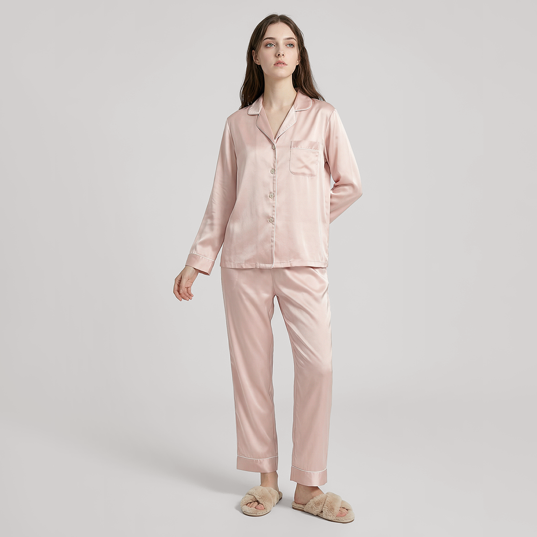 Nomee Shanmu 19mm Mulberry Silk Pajama Set