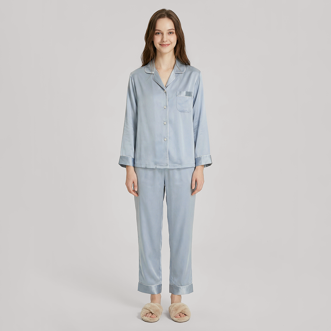 Nomee Shanmu 19mm Mulberry Silk Pajama Set