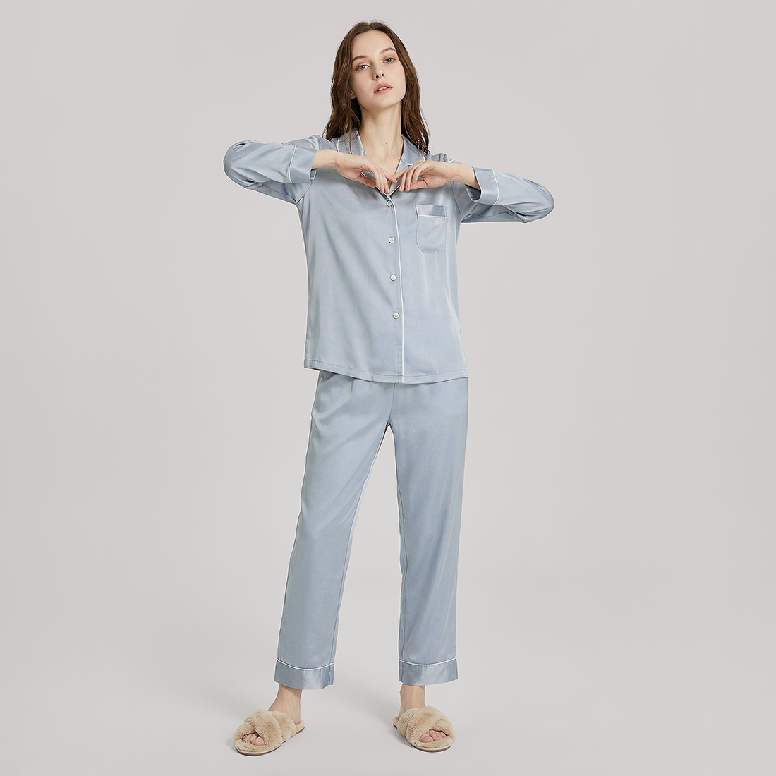 Nomee Shanmu 19mm Mulberry Silk Pajama Set