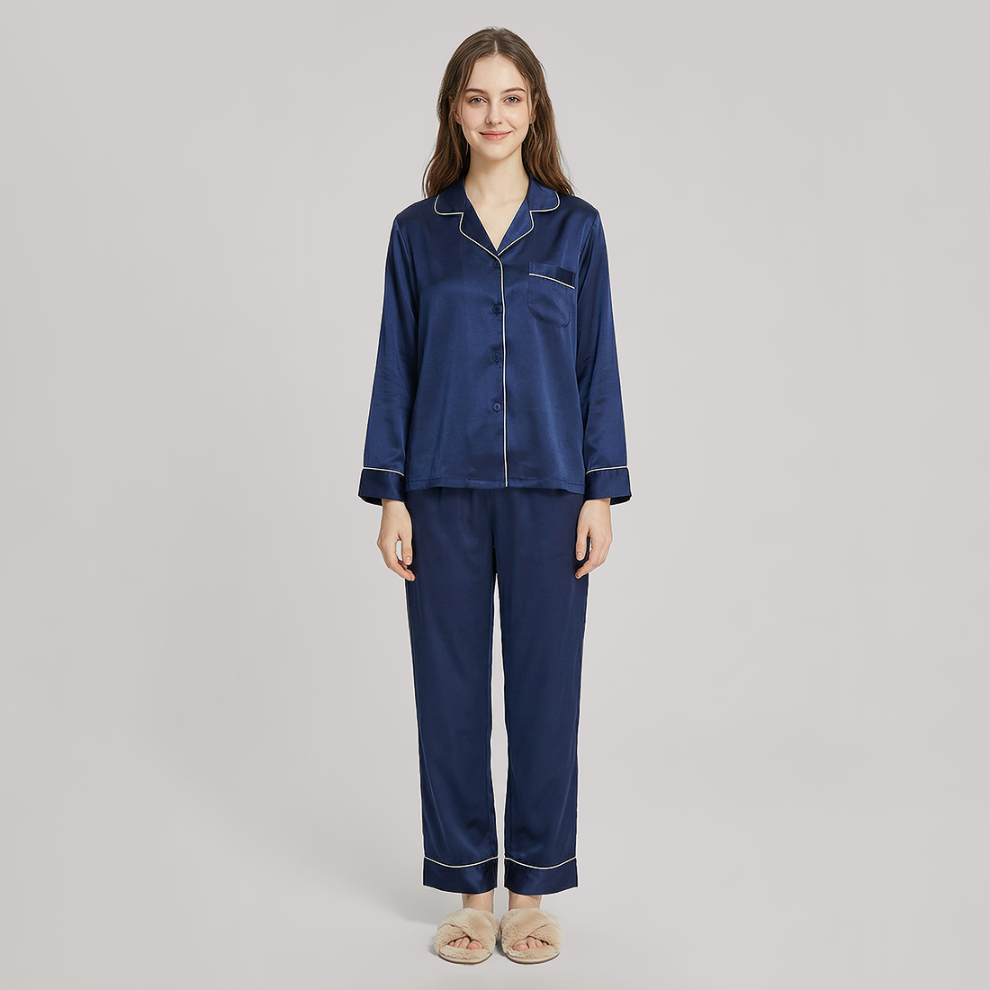 Nomee Shanmu 19mm Mulberry Silk Pajama Set