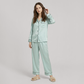 100% Mulberry Silk Long Sleeve Pajama Set（16mm） - Nomee