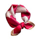 Wholesale warm mulberry silk small square scarf women neck wrap-Nomee