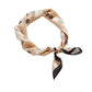 Wholesale mulberry silk small square scarf-Nomee