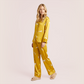 100% Mulberry Silk Long Sleeve Lapel Pajama Set (19mm) - Nomee