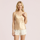 Macaron 12 color backless silk camisole top-Nomee