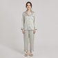 100% Mulberry Silk Long Sleeve Pajama Set（16mm） - Nomee