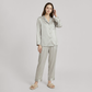 100% Mulberry Silk Long Sleeve Pajama Set（16mm） - Nomee