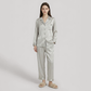 100% Mulberry Silk Long Sleeve Pajama Set（16mm） - Nomee