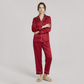 100% Mulberry Silk Long Sleeve Pajama Set（16mm） - Nomee