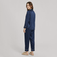 100% Mulberry Silk Long Sleeve Pajama Set（16mm） - Nomee