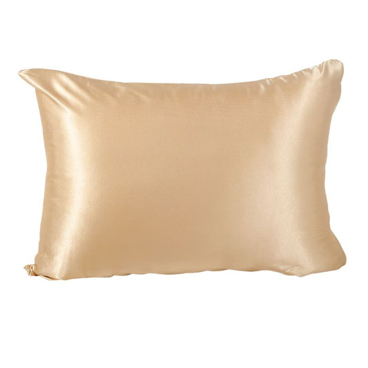Wholesale zipper solid pillowcase double sided faux silk pillow cover-Nomee