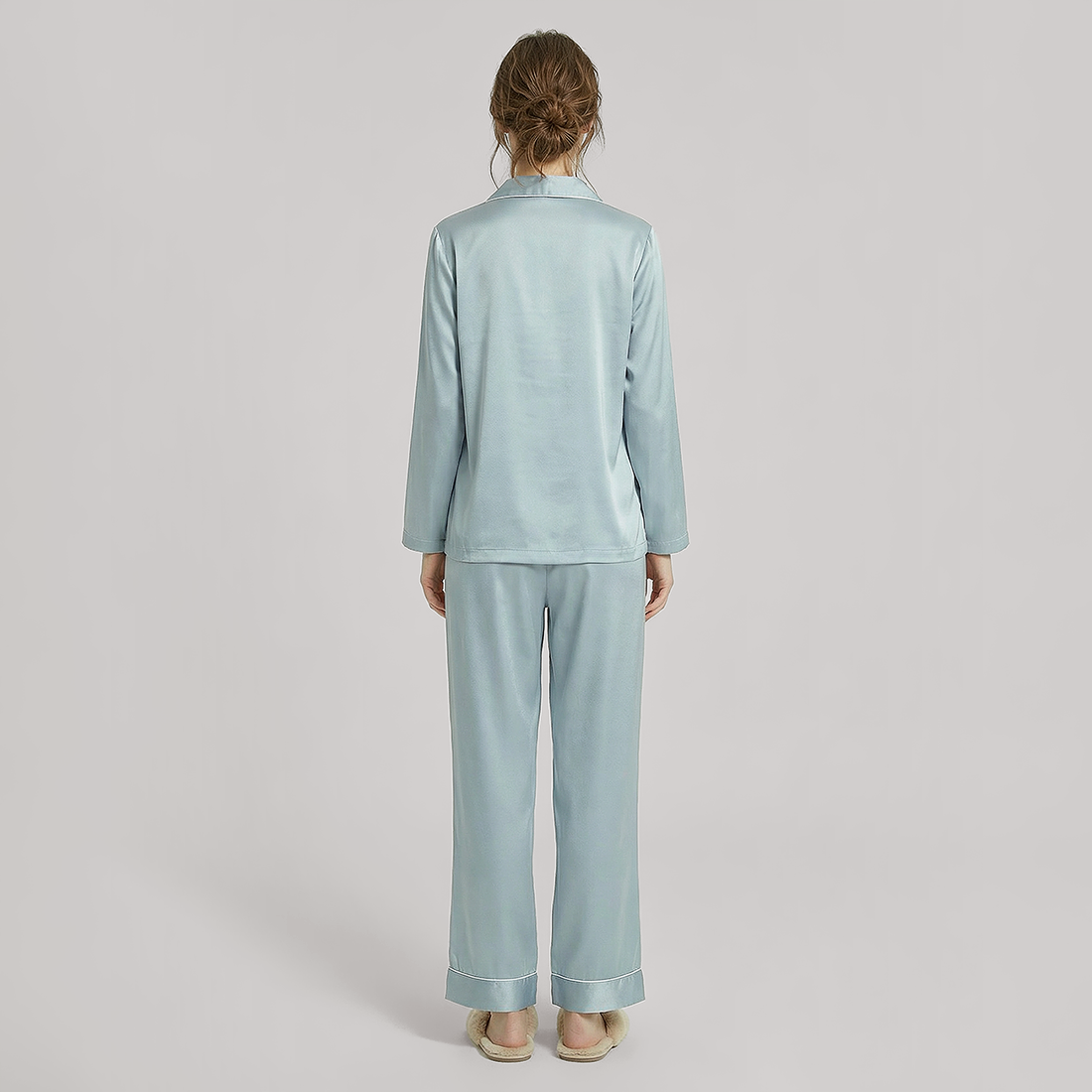 22 Momme Heavyweight Silk Pajama Set - Soft Breathable Sleepwear - Nomee