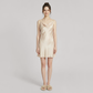 19 Momme Silk Cowl Neck Slip Dress - Sexy Nightgown - Nomee
