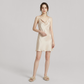 19 Momme Silk Cowl Neck Slip Dress - Sexy Nightgown - Nomee