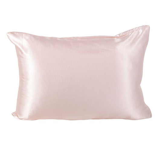 Wholesale zipper solid pillowcase double sided faux silk pillow cover-Nomee