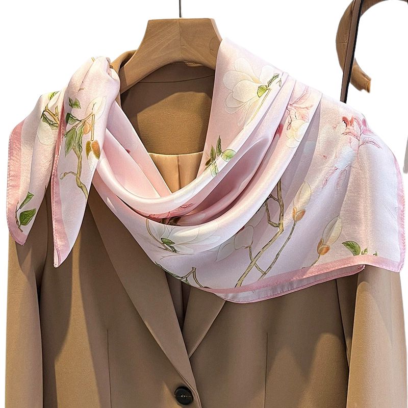 Wholesale mulberry silk square scarf