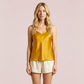 Macaron 12 color backless silk camisole top-Nomee