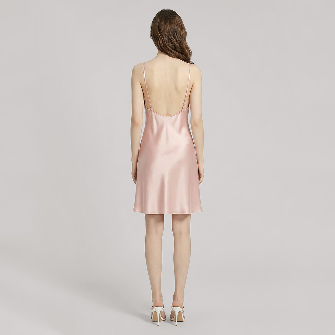 16 Momme Silk Slip Dress & Robe Set - 2 Piece Loungewear Set - Nomee