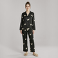 19 Momme Couple‘s Silk Pajama Set - Cute Dog Print Loungewear - Nomee