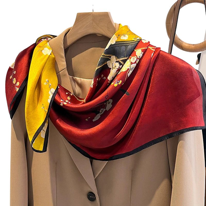 Wholesale mulberry silk square scarf