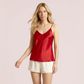 Macaron 12 color backless silk camisole top-Nomee