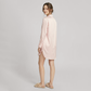 19 Momme Silk Shirt Dress - Long Sleeve Stripe Nightgown for Women - Nomee