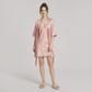 16 Momme Silk Slip Dress & Robe Set - 2 Piece Sleepwear - Nomee