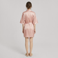 16 Momme Silk Slip Dress & Robe Set - 2 Piece Sleepwear - Nomee
