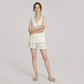 19 Momme Mulberry Silk Sleeveless Pajama Set - Nomee